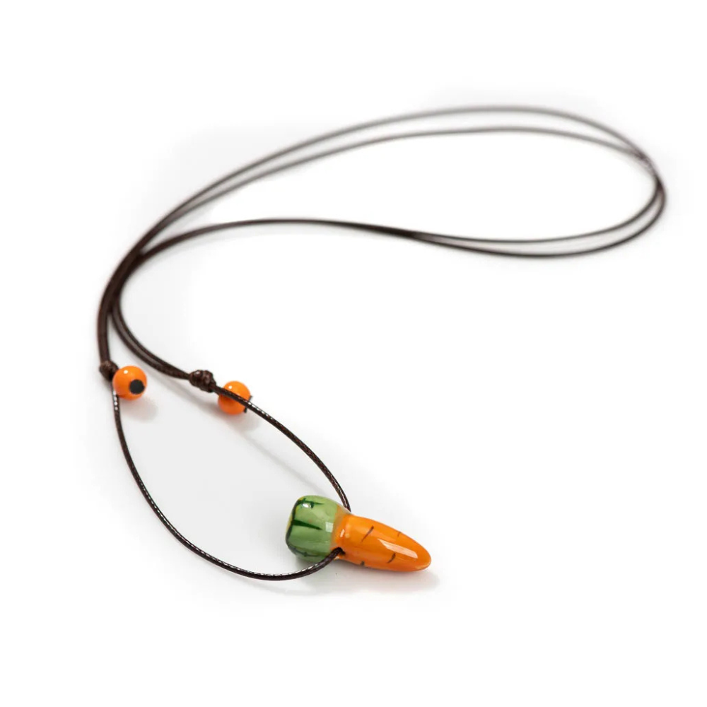 Collier Carotte Cordon