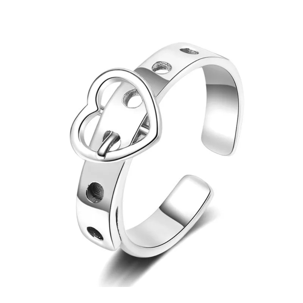 Bague Cœur Ceinture