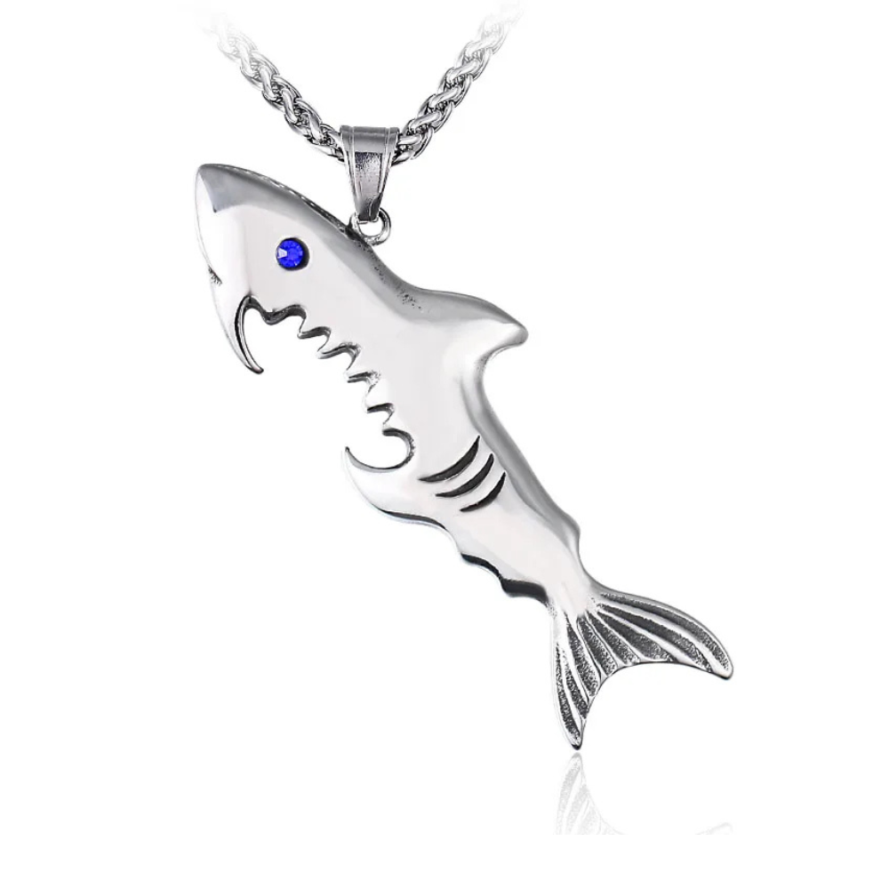 Collier Requin Croqué