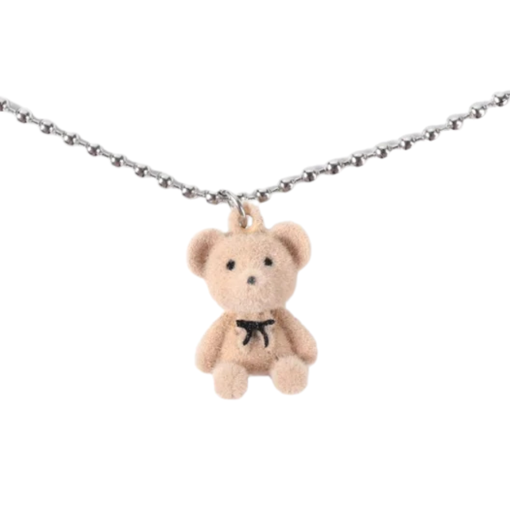 Collier Ours en Peluche femme