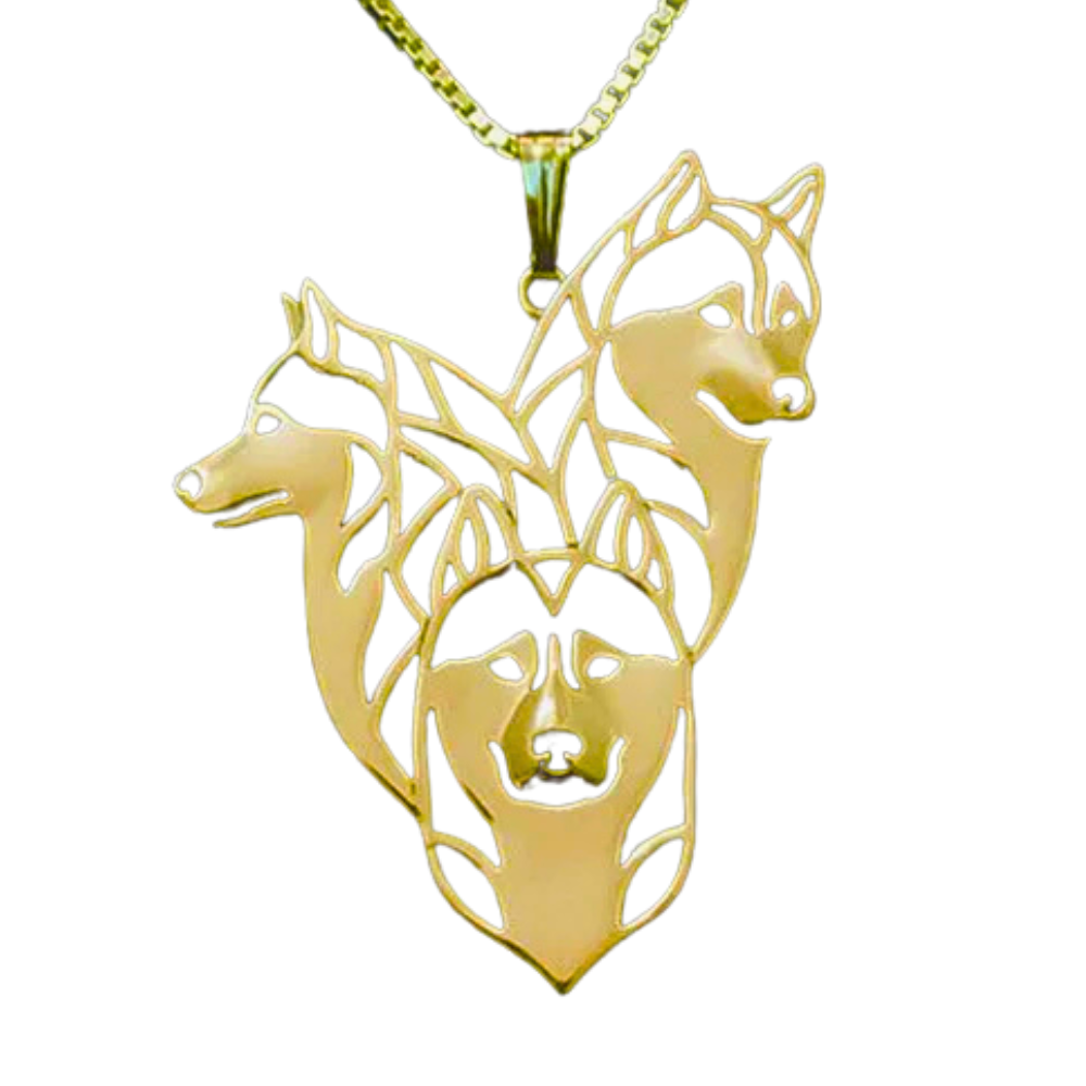 Collier Trois Loups