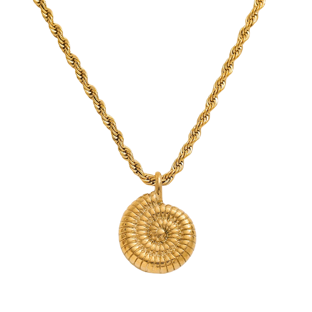 Collier Escargot Femme