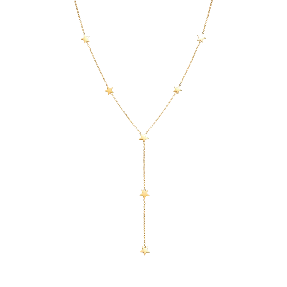 Collier Cravate Vintage Cordelette Noire Avec Pampilles Or Et Argenté - Bijou Fantaisie Femme