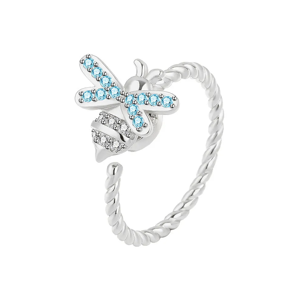 Bague Abeille qui Tourne