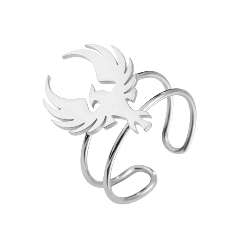 Bague Phoenix Femme argent