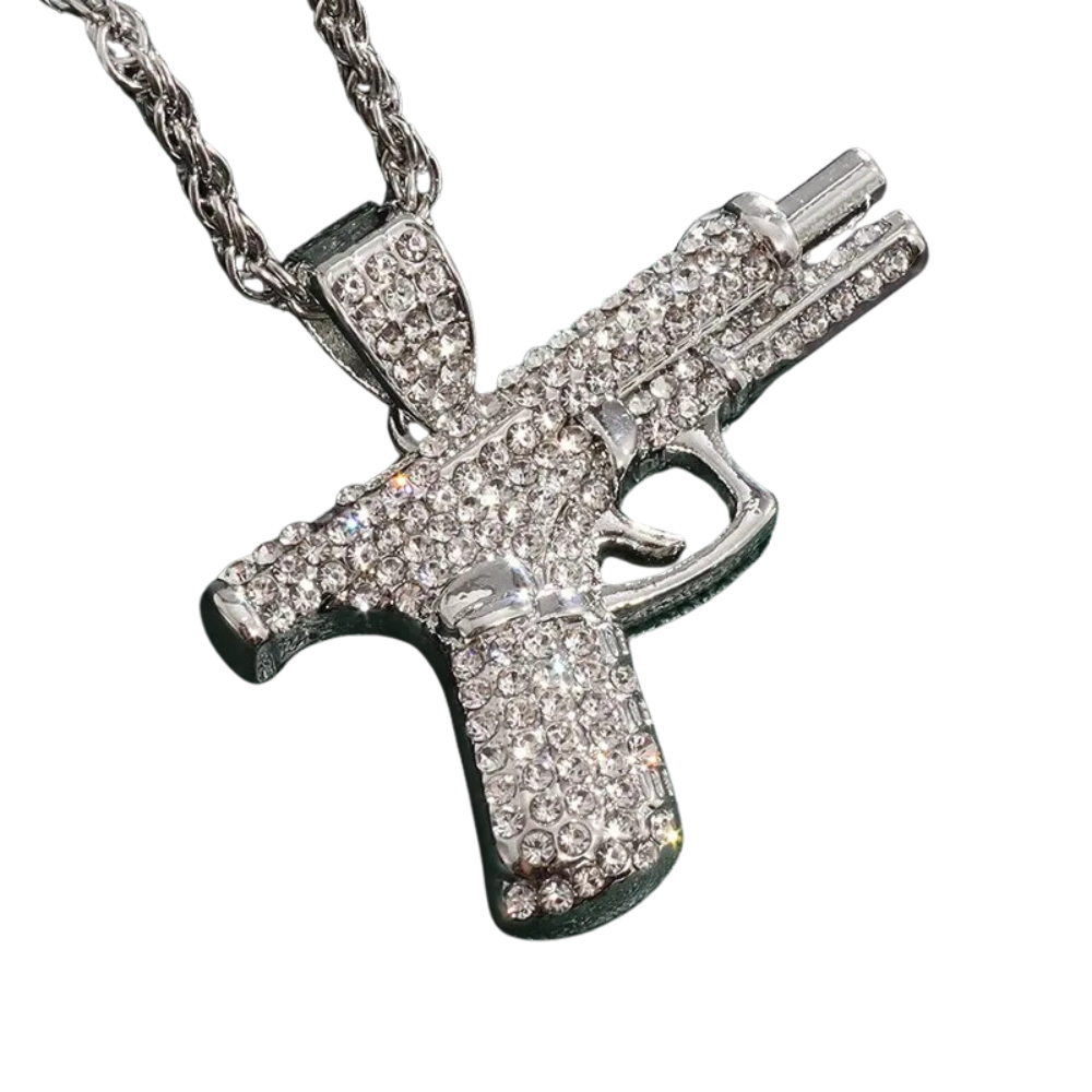 Collier Gun brillant