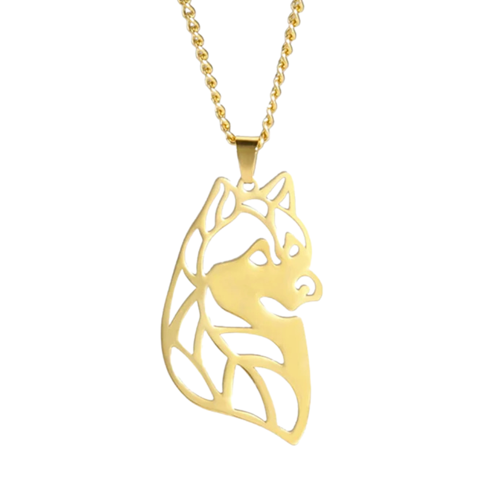 Collier Loup Femme