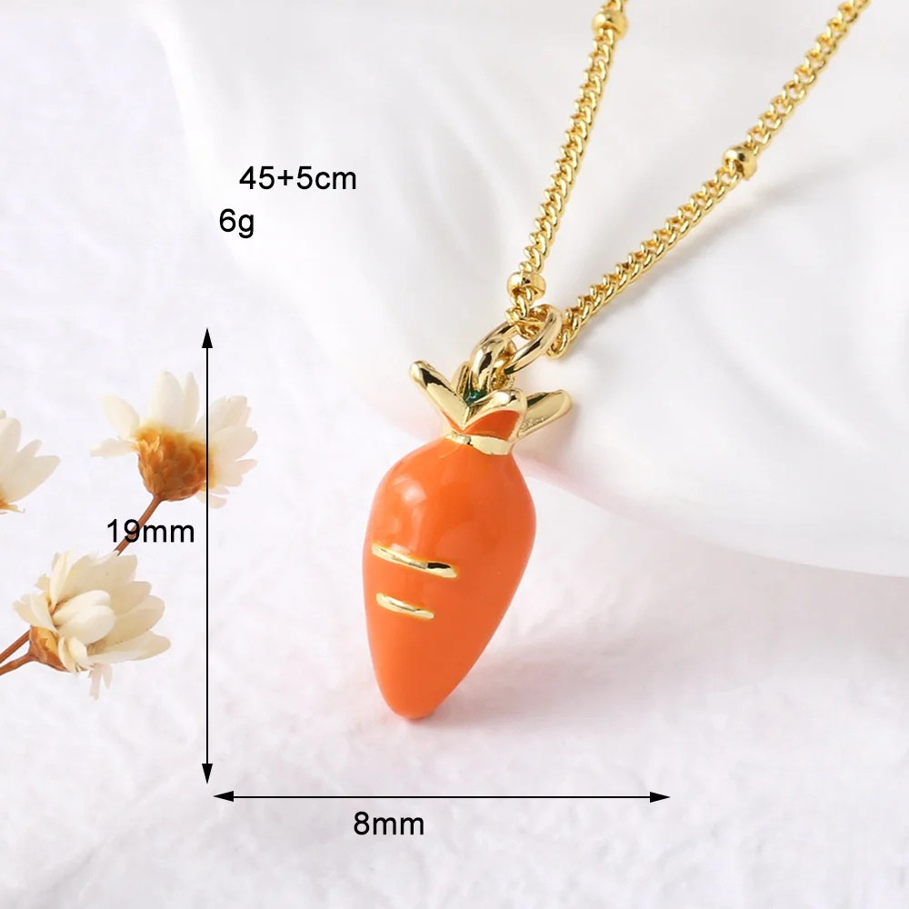 Collier Carotte or
