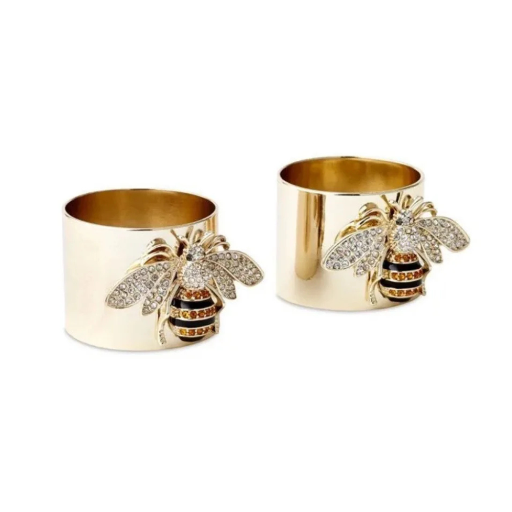 Bague avec Abeille or