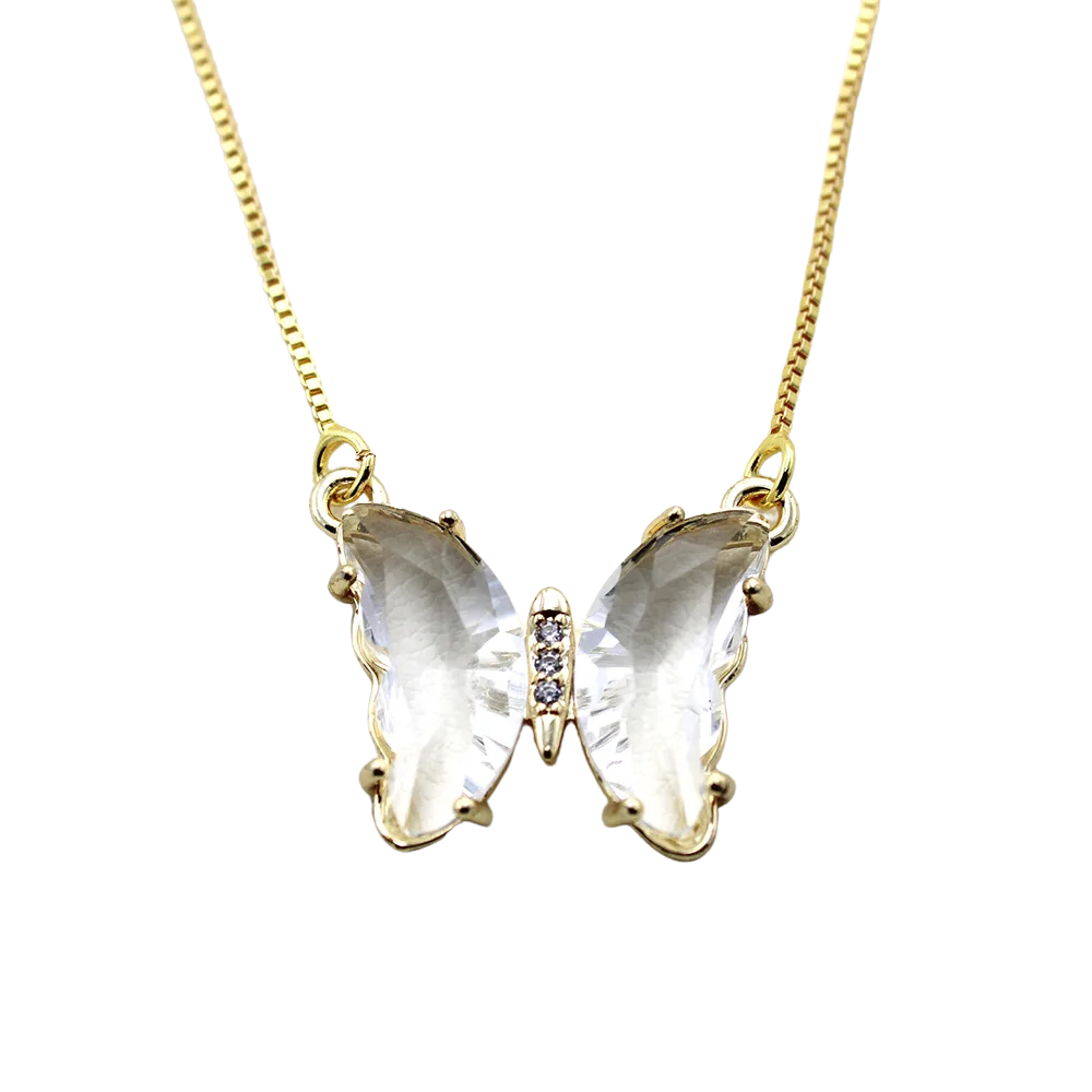 Collier Papillon Femme