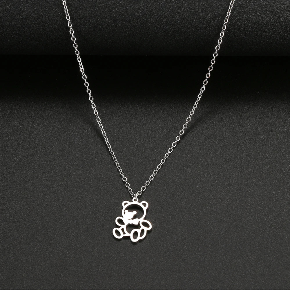 Collier Nounours argent