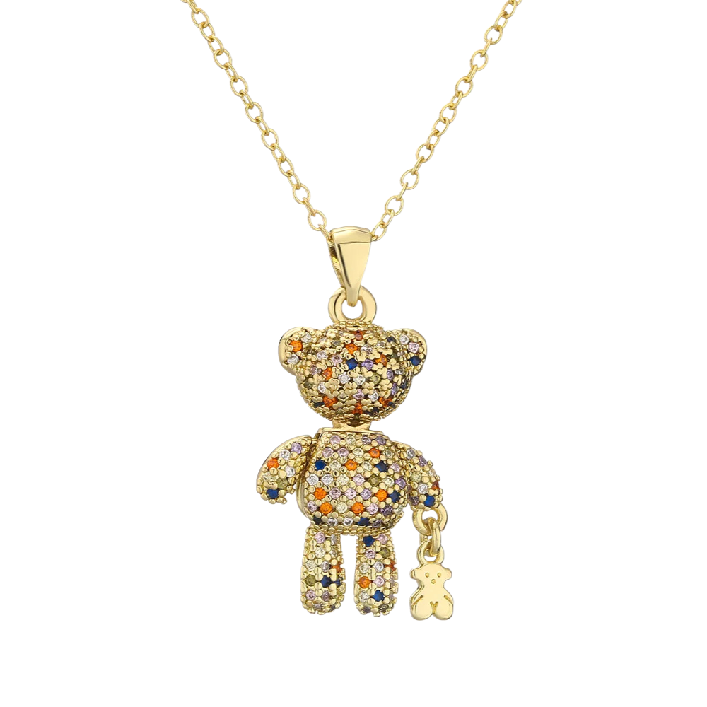 Collier Ours Or