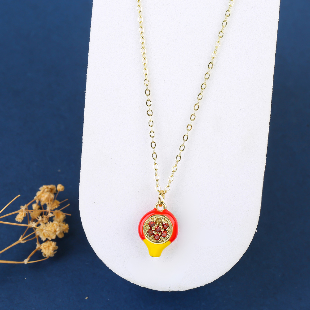 Collier Grenade fruit