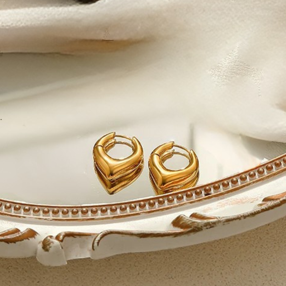 Boucles d'Oreilles Or Tendance femme