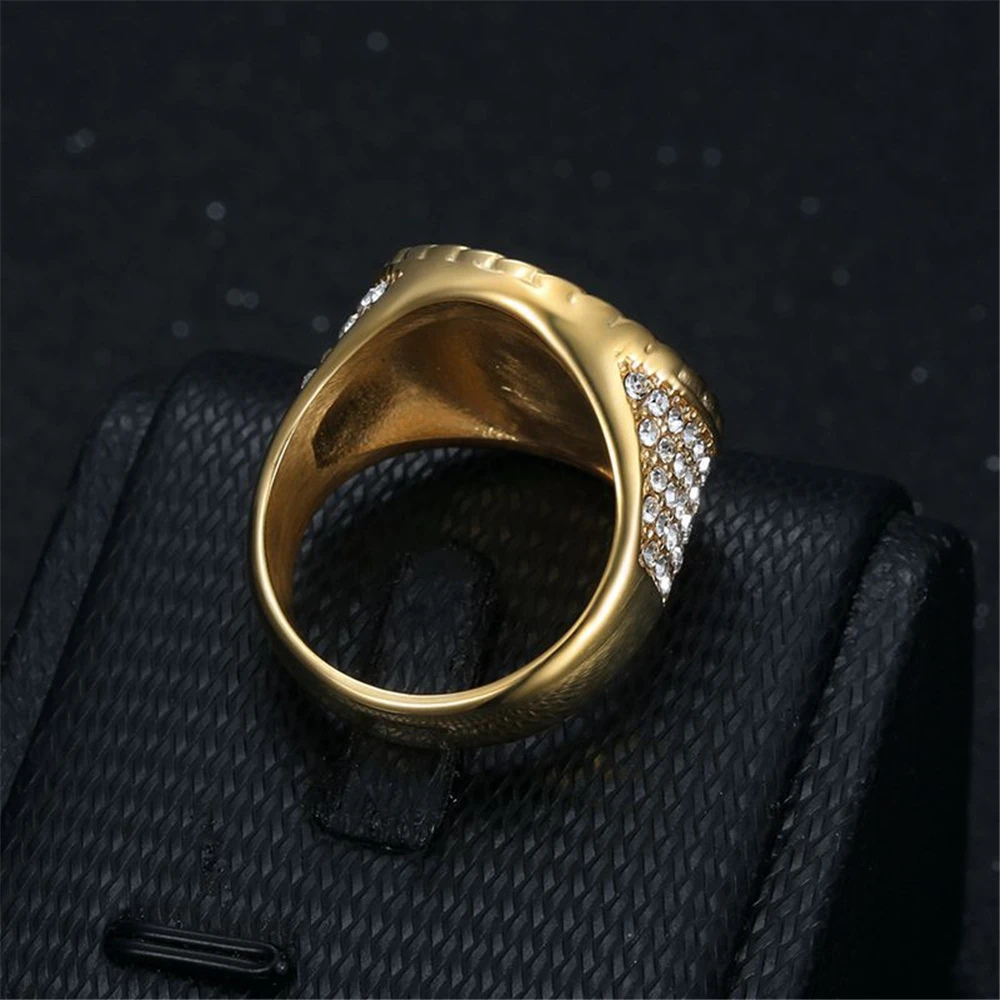 Bague Dollar Ronde or