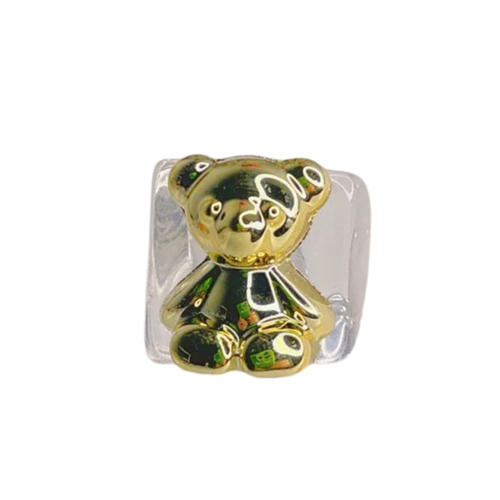 Bague Ourson Résine
