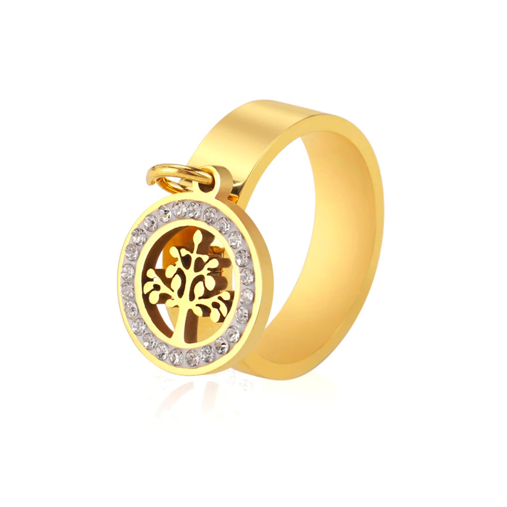 Bague Breloque Arbre de Vie