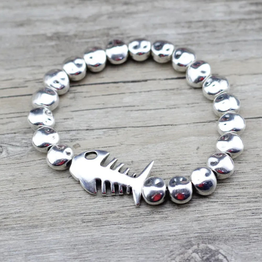 Bracelet Poisson Métal