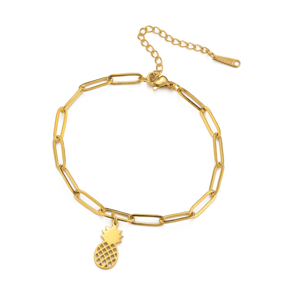 Bracelet Ananas Chaîne