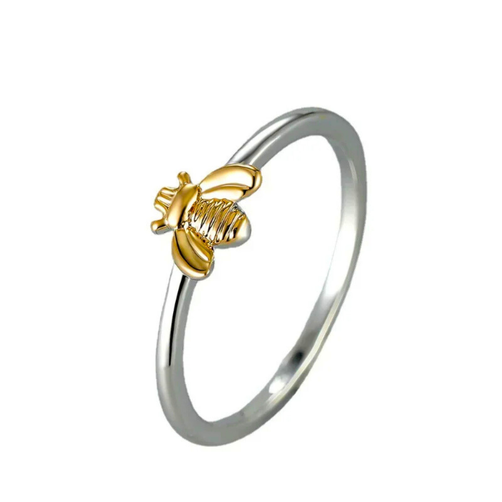 Bague Abeille Or et Argent