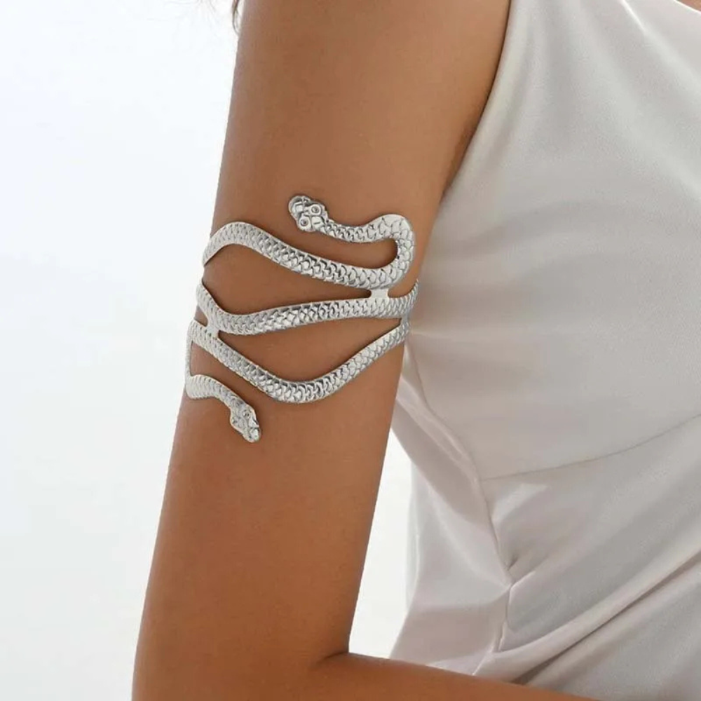 Bracelet de Bras Serpent argent