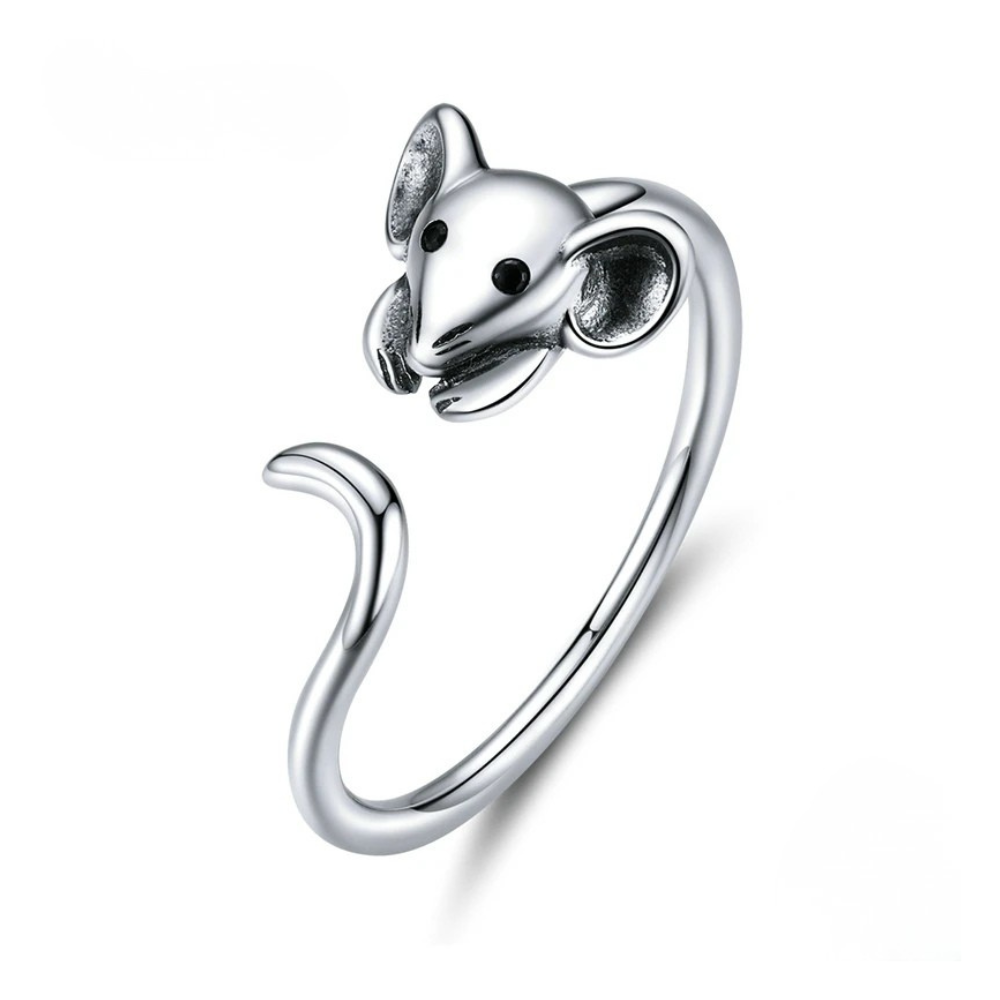 Bague Souris Argent