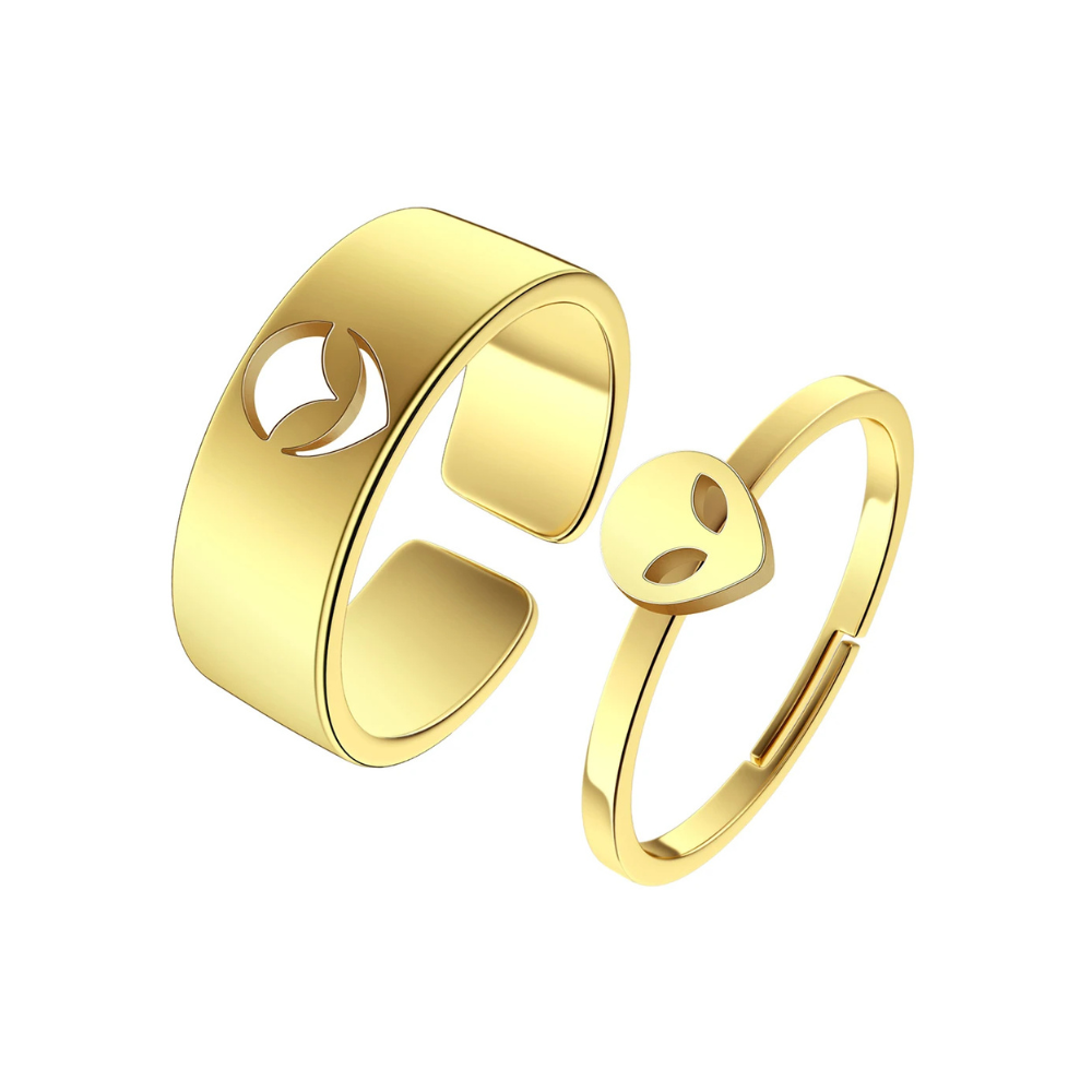 Double Bague Alien