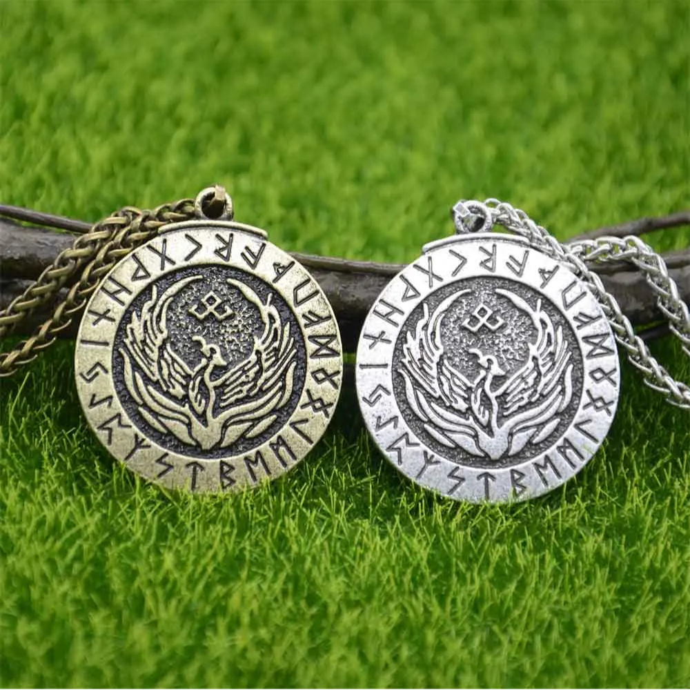 Collier Phœnix Scandinave viking