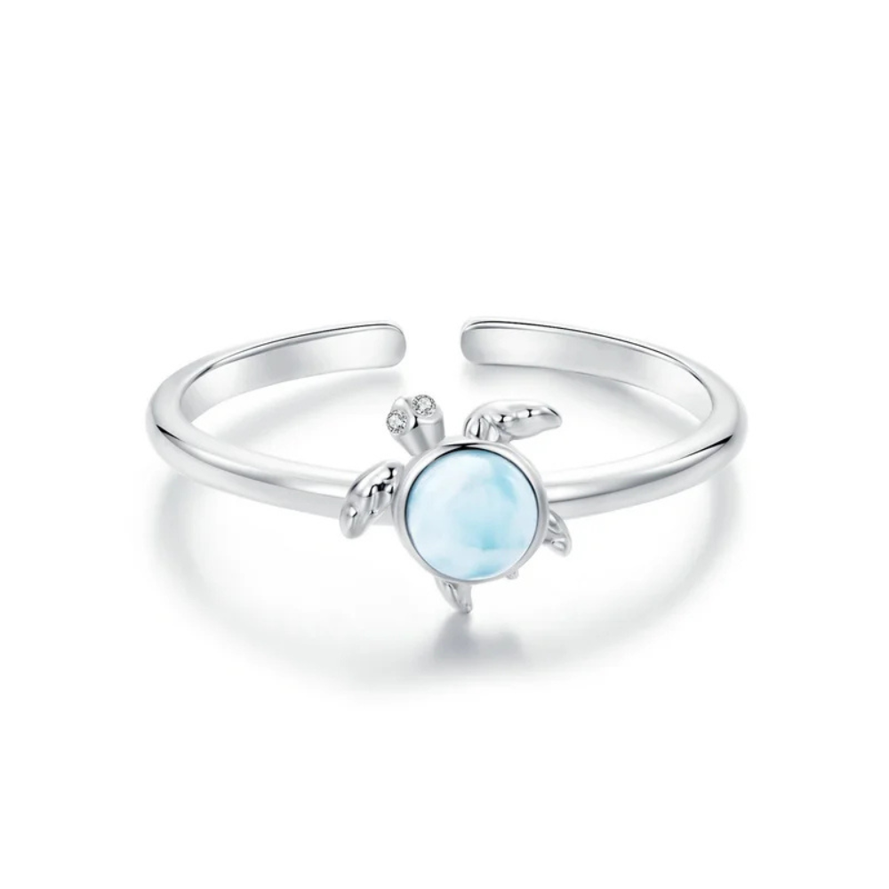 Bague Tortue Argent