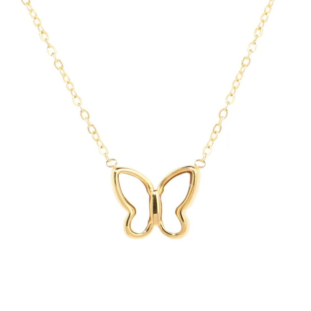 Collier Papillon Nacre