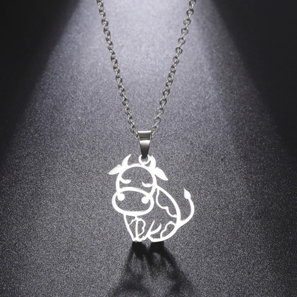 Collier Vache Femme