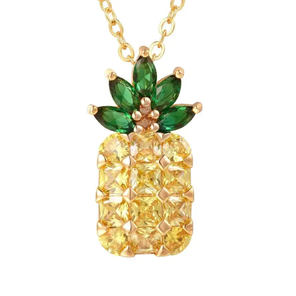 Collier Ananas Long