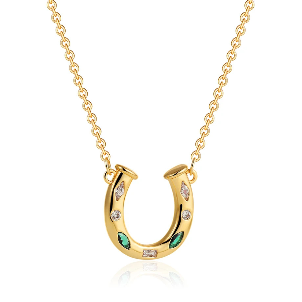 Collier Fer à Cheval Luxe