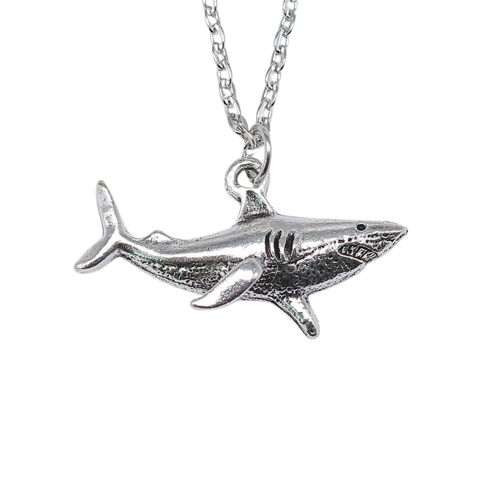Collier Requin Acier Inoxydable