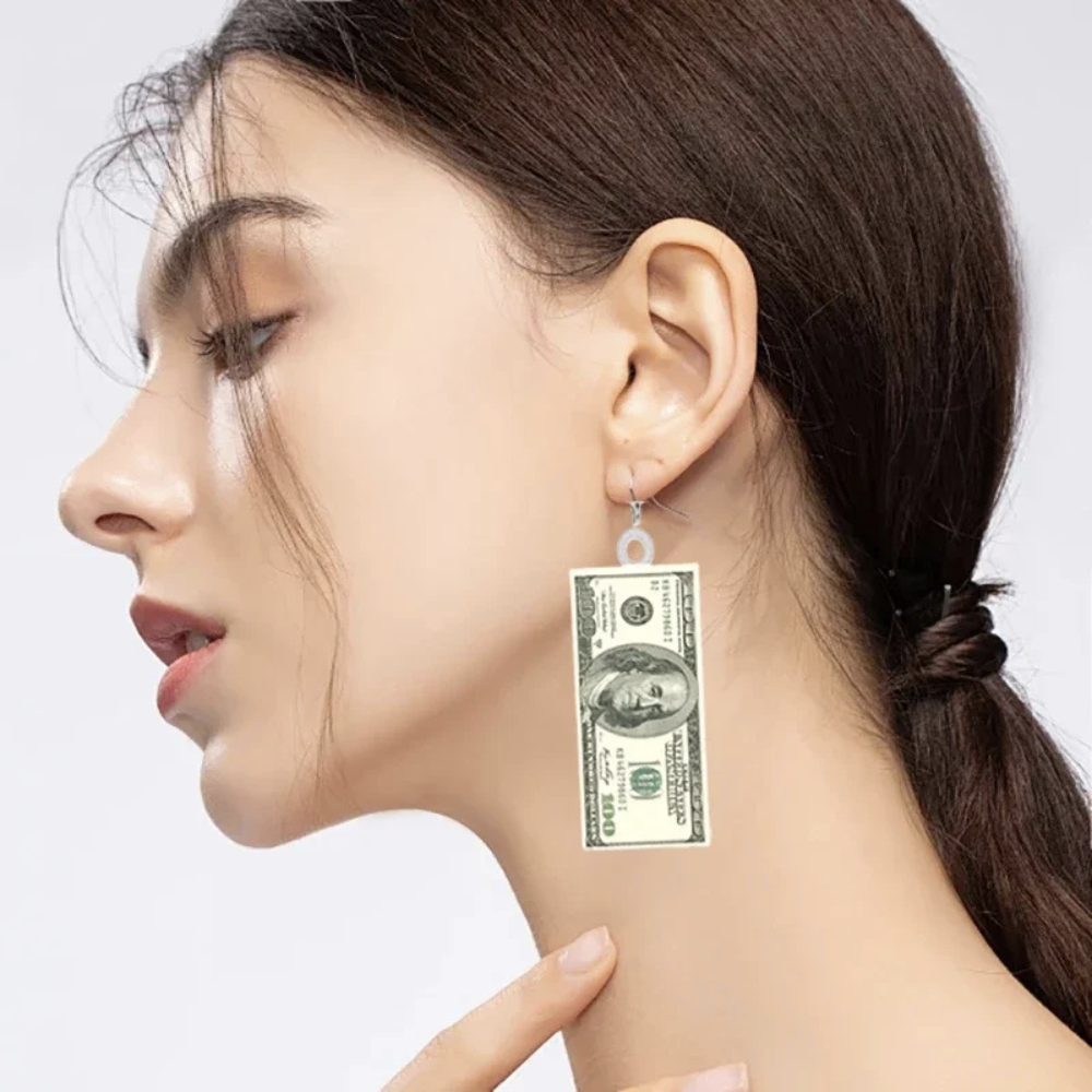 Boucles d'Oreilles 100 Dollard