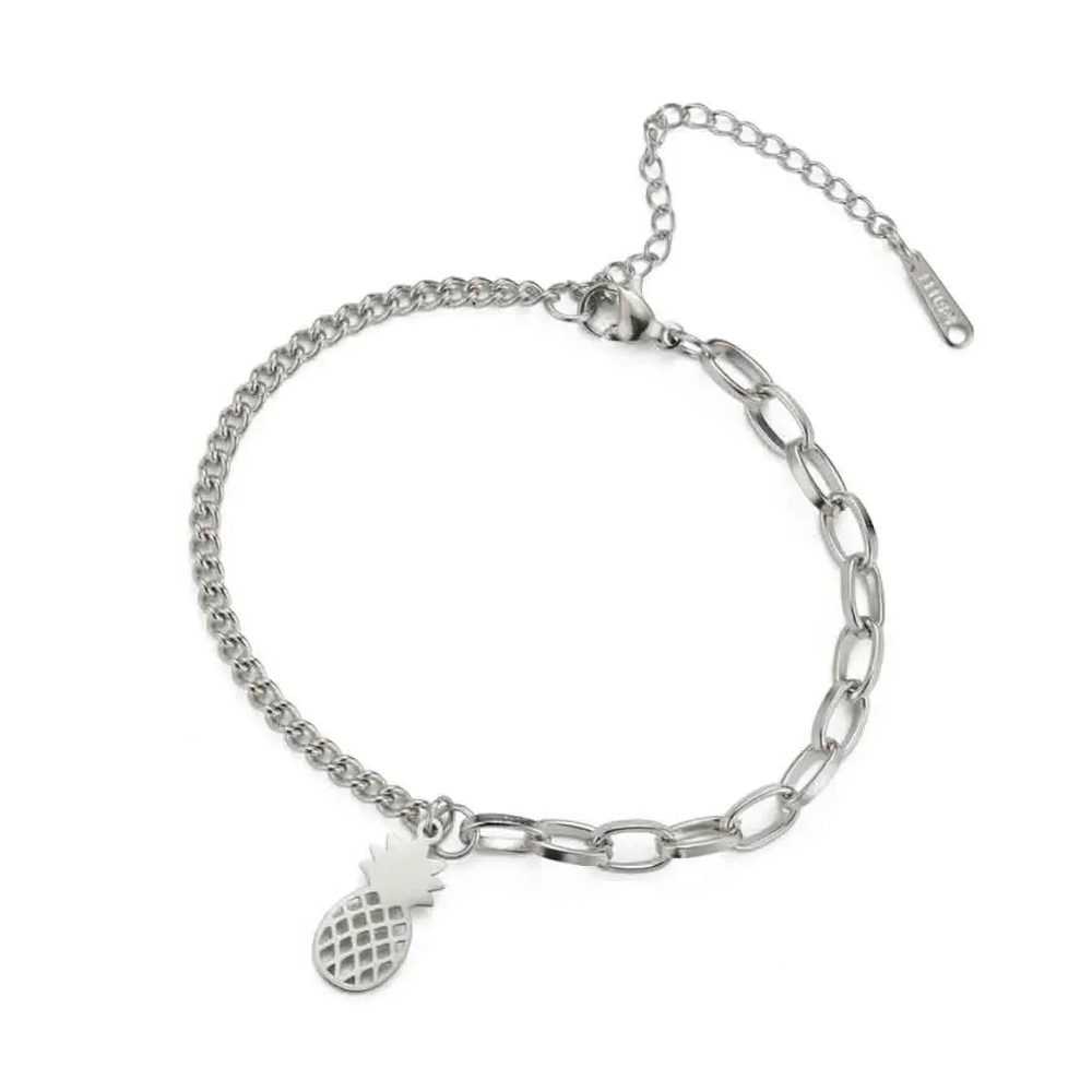 Bracelet Ananas Femme acier