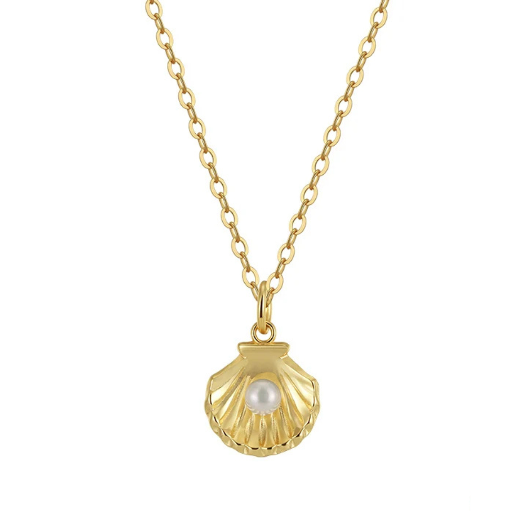 Collier Coquillage Perle