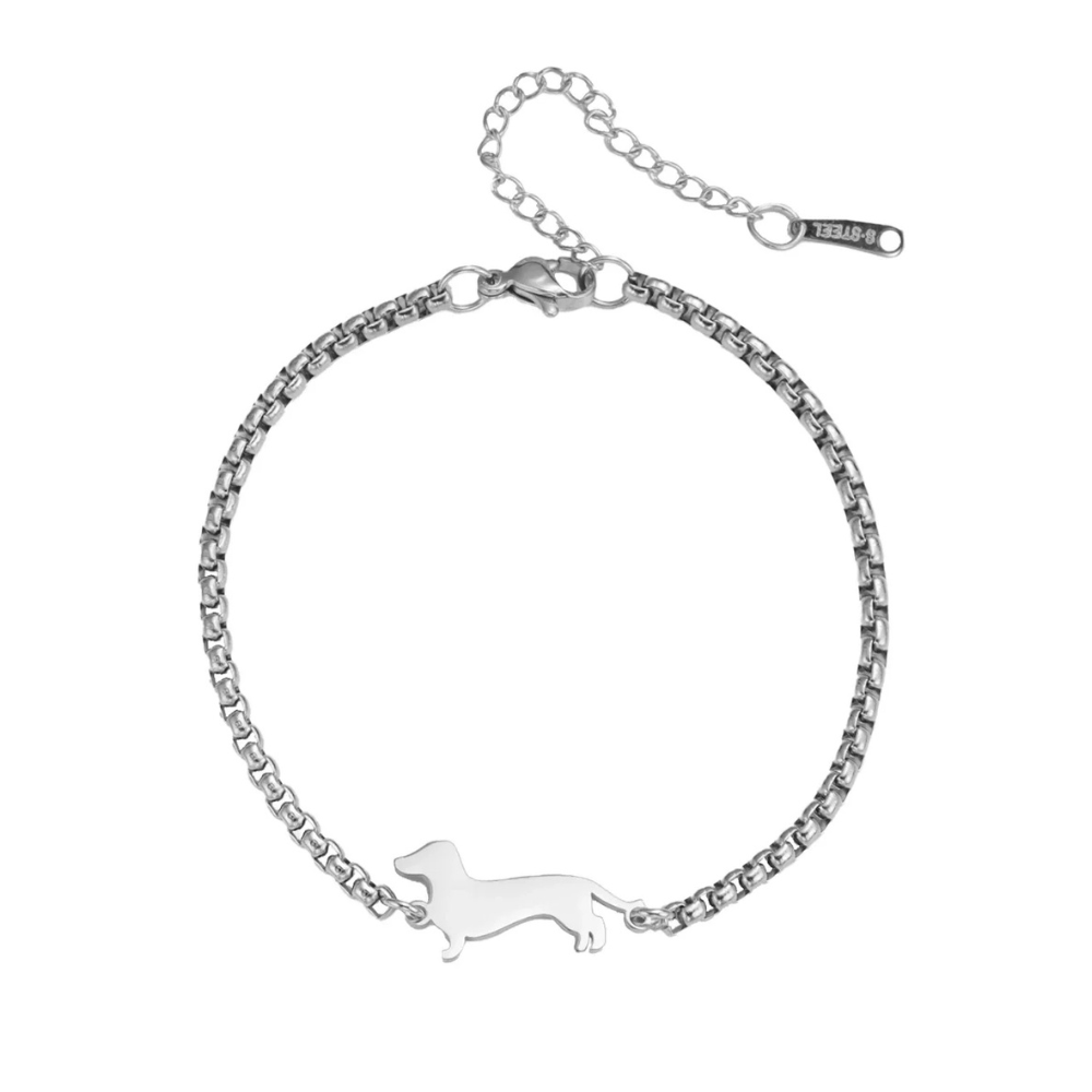 Bracelet Teckel Femme argent