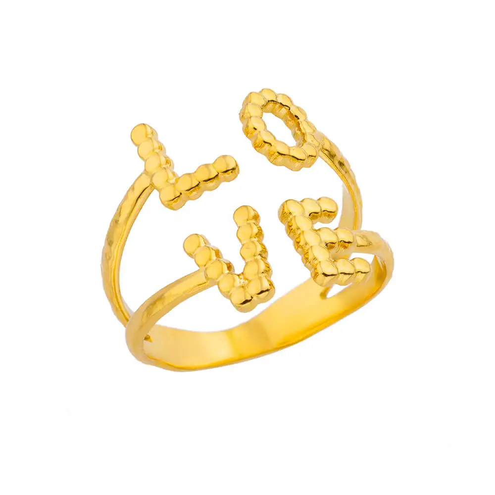 Bague Love Lettre