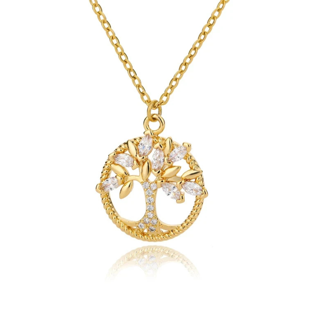 Collier Arbre de Vie couleur Or
