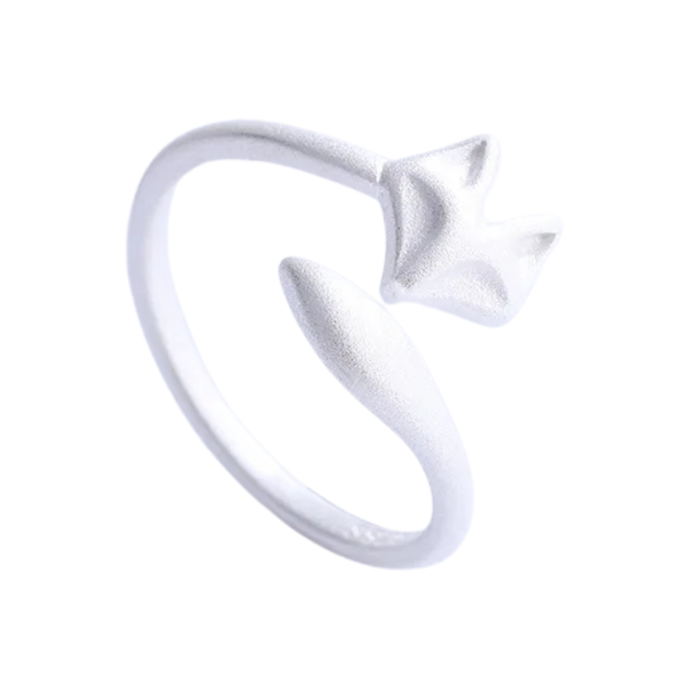 Bague Renard blanche