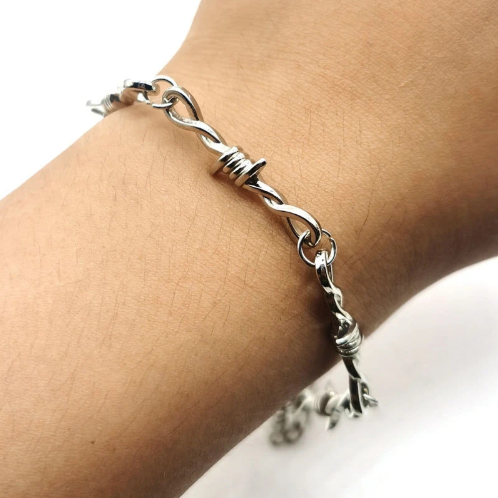 Bracelet Barbelé homme