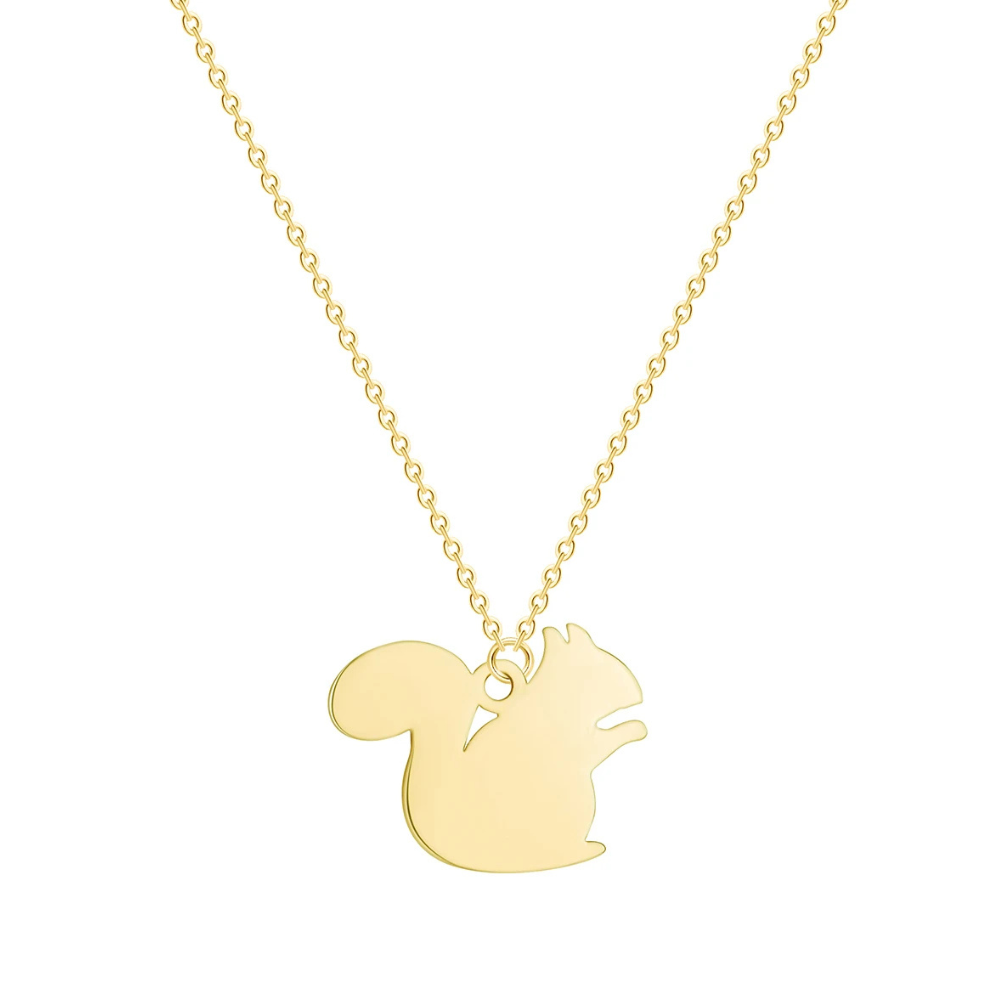 Collier Écureuil Femme