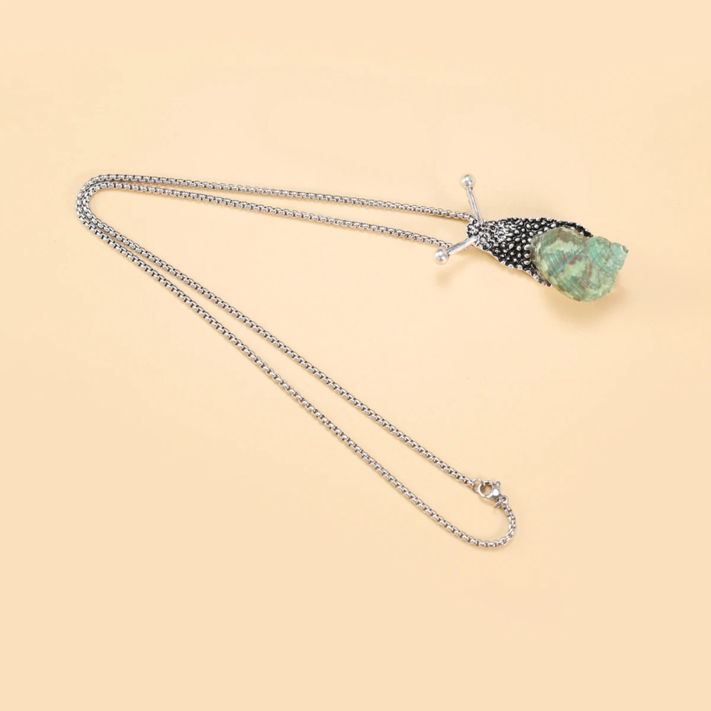 Collier Imitation Escargot