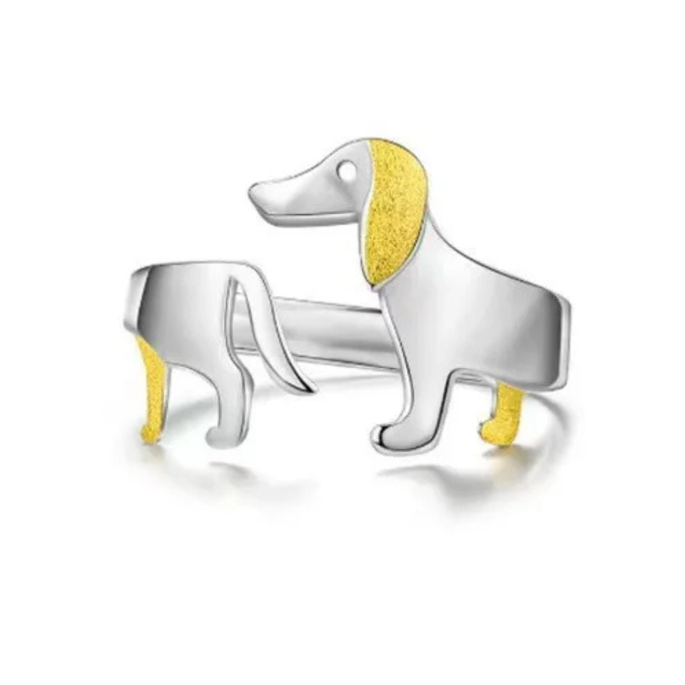 Bague Chien Argent