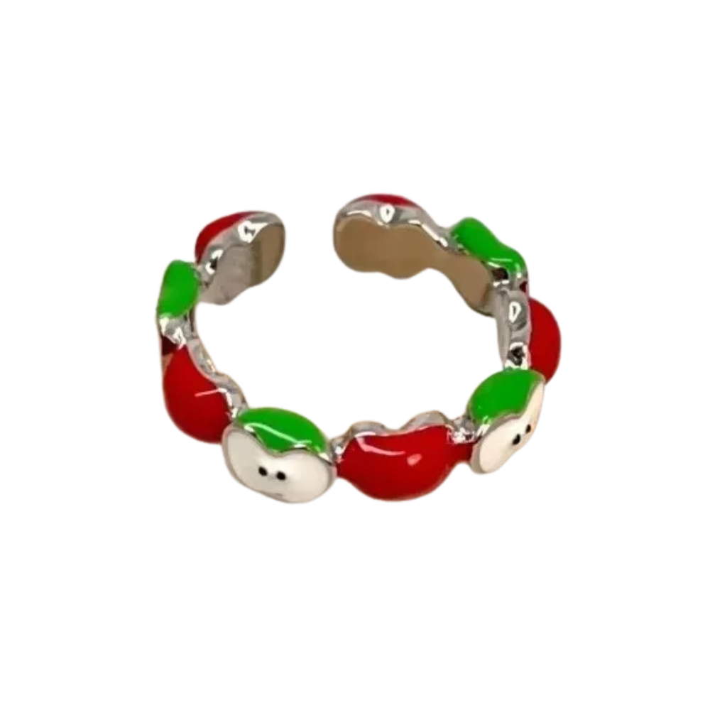 Bague Pomme peinture