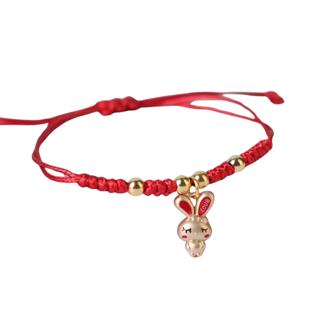 Bracelet Lapin Rouge