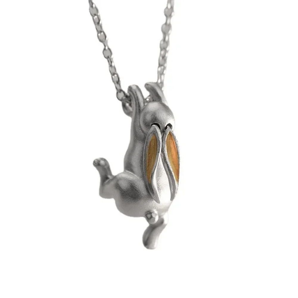 Collier Lapin Argent