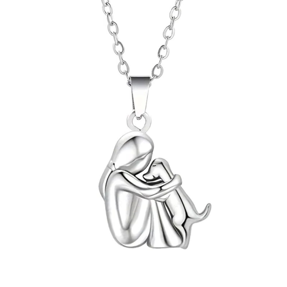 Collier Chien Amour femme