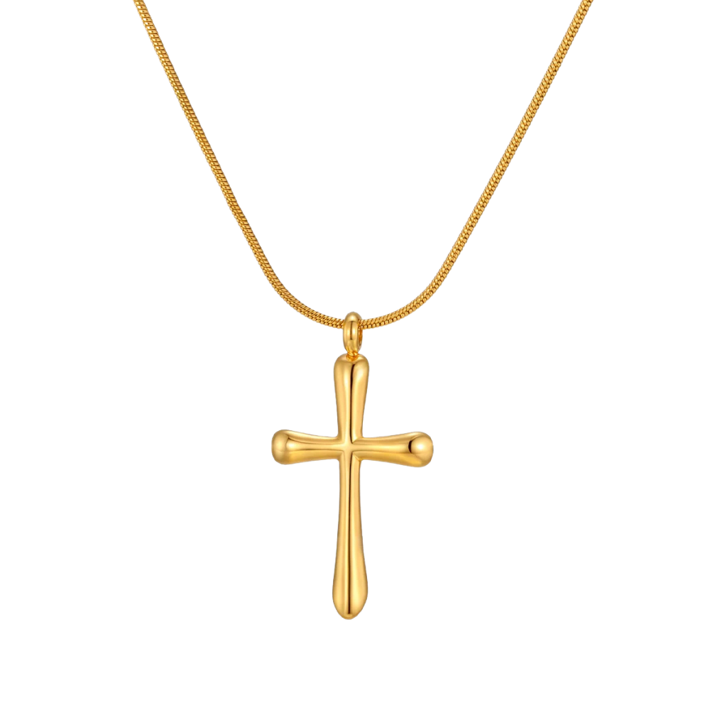 Collier Croix Élégant Femme